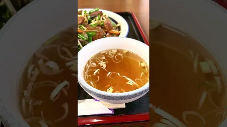 【街中華】ご飯がすすむ絶品ニラレバ炒め🍚 中華道楽【栃木グルメ/栃木県宇都宮市】#shorts