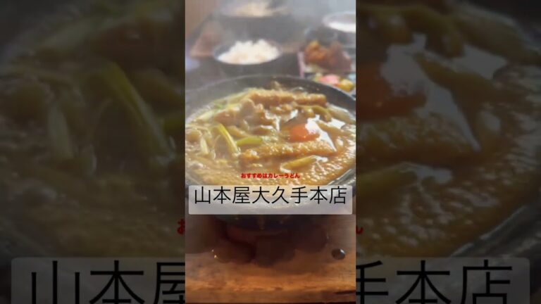 キンプリ/山本屋大久手本店/名古屋飯/味噌煮込みうどん