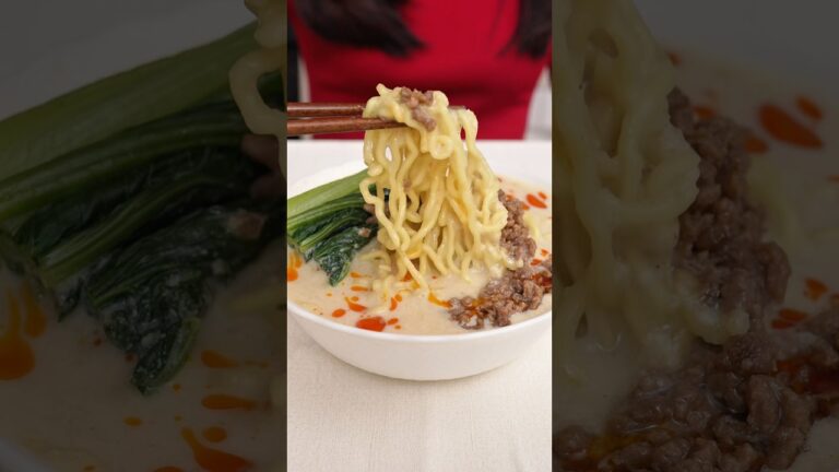 世界一美味しい担々麺🍜😋もう市販には戻れない…