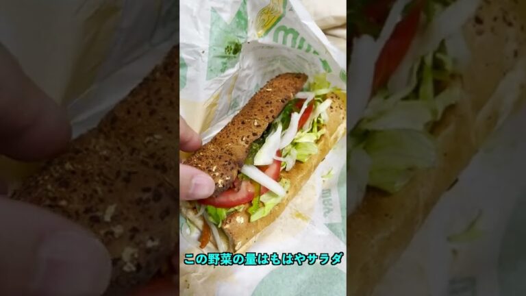 サブウェイの個人的にベストな食べ方を紹介する！　#shorts #W:X:Y #TaniYuuki