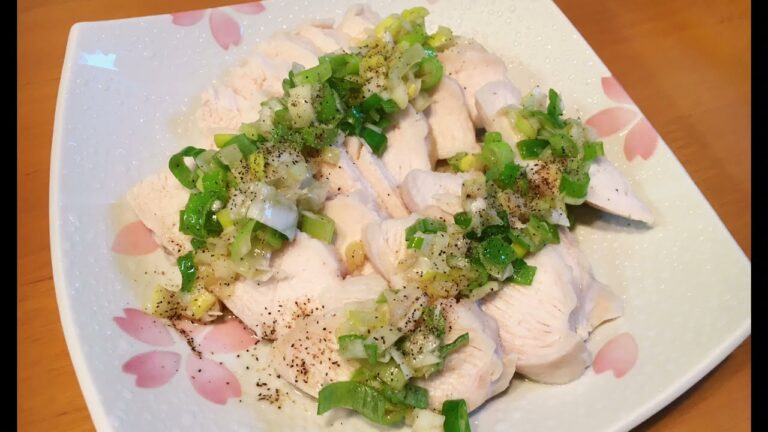 [ウチご飯vlog] 無限鶏胸肉ねぎダレ。鮭のムニエルレモンバター醤油。ご飯のお供に、大葉茄子。ごめんね愛犬