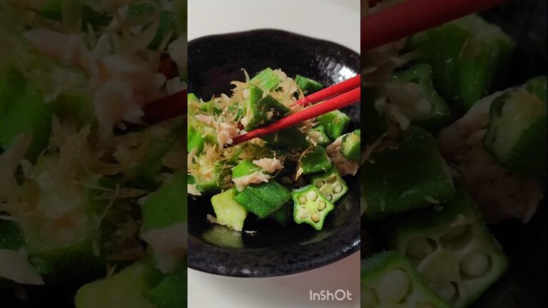 【簡単おつまみ】やみつきオクラ　 #簡単レシピ