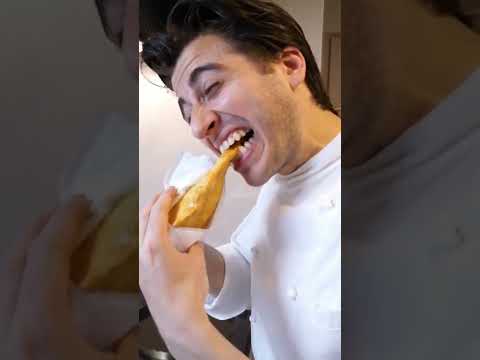 イタリア人の焼かないピッツァの作り方【Pizza Fritta】 #Shorts