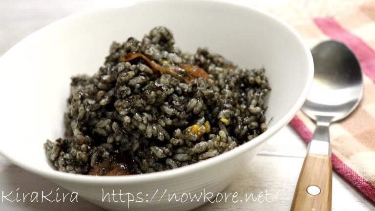 簡単プロの味！トマトといかすみの炊き込みご飯