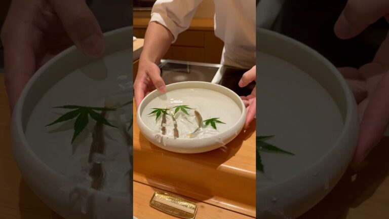 【稚鮎の天ぷら】初夏シーズン到来！最高峰の天ぷらでいただく稚鮎 麻布十番たきや Takiya in Azabu-juban