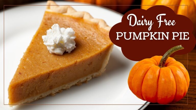 Vegan Pumpkin Pie Recipe - Thanksgiving Dessert