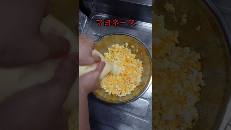 【料理】流行りのゆで卵の作り方で簡単サンドイッチ。#簡単料理 #shorts_ #shorts