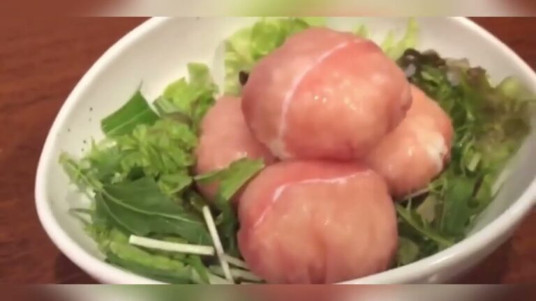 簡単ですぐに作れる生ハムおにぎり！