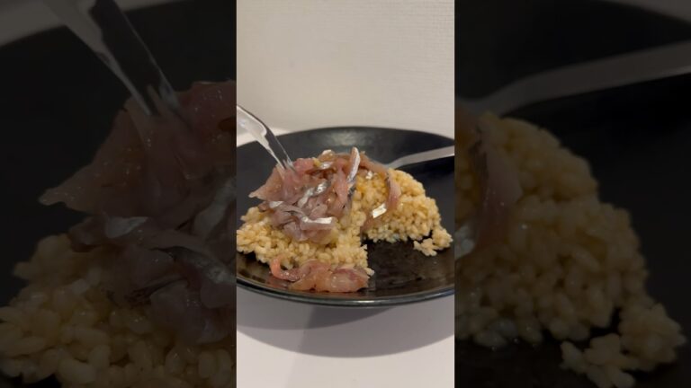 アジのなめろう茶漬けが天才に美味 #オムライス兄さん #朝食#玄米#健康 #健康的な生活