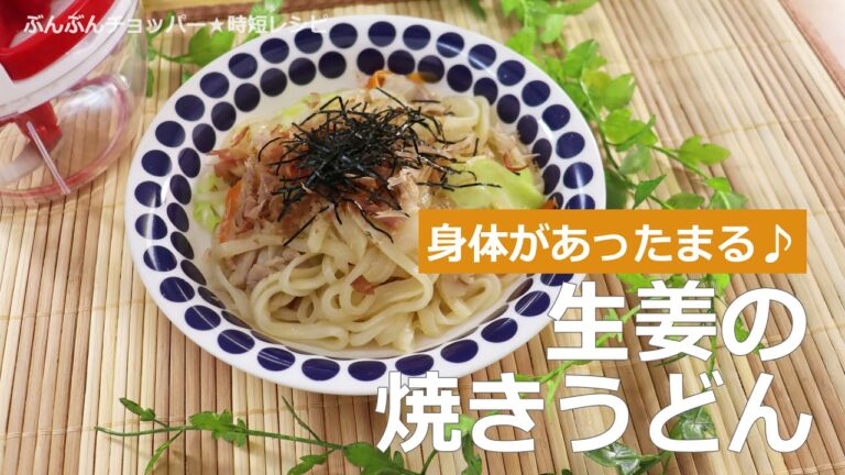 ぶんぶんチョッパー(生姜の焼うどん)