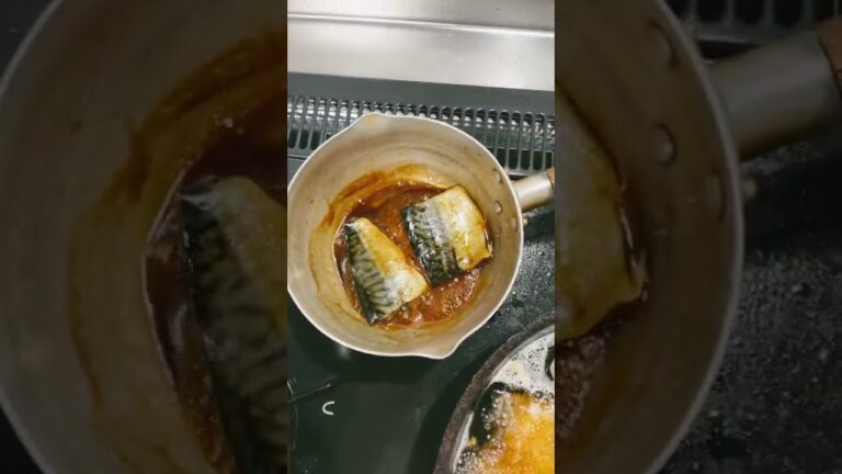 #鯖の煮付け