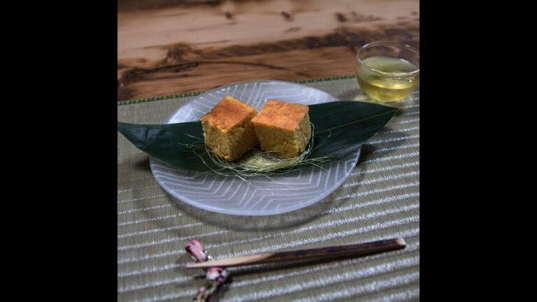 ほんのり甘～い夏の和菓子　もろこしカステラ ｜和食のレシピ集