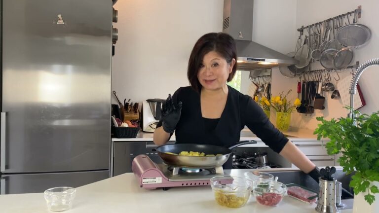 ドイツのクッキングスクールから　ジャーマンポテト