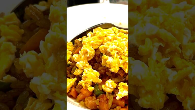 カレーチャーハン #家常菜 #美食 #クッキング  #料理  #料理研究家 #おうちごはん #朝ごはん