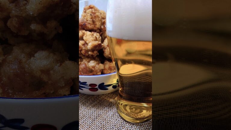 唐揚げを銀だこソース、スタミナ源たれ、スイートチリソースで食べるだけの動画です！