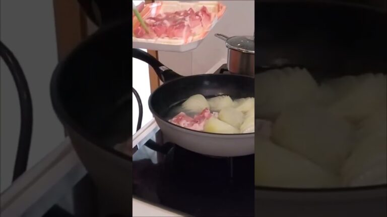 【豚丼】節約！簡単！玉ねぎと豚こま肉で作るおうちご飯#shorts