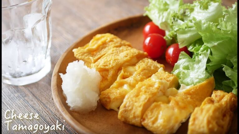 【とっろとろ】チーズ卵焼きの作り方｜How to make cheese eggs