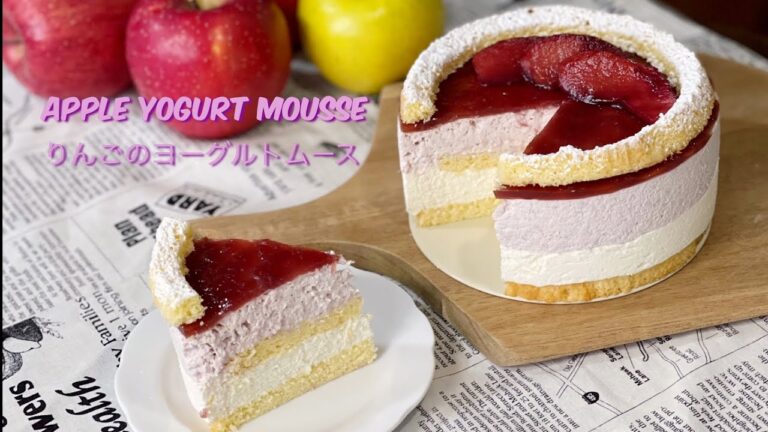 りんごムースケーキ#shorts
