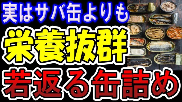 サバ缶より若返り効果抜群!!泳ぐカルシウムの異名をもつ缶詰【ゆっくり解説】