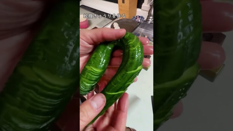 【旬の食材の宝石箱】ホタルイカと野菜の土佐酢ゼリー寄せ #shorts