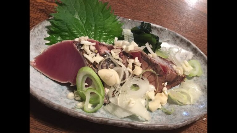 スーパーの鰹たたきを美味しく食べる方法
