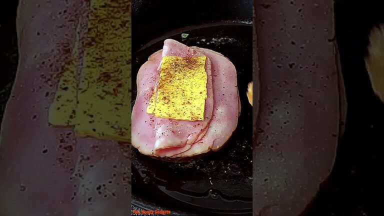 美味しい卵、ハム、チーズのフレンチトーストサンドイッチ #shorts #hamandcheesefrenchtoastsandwich