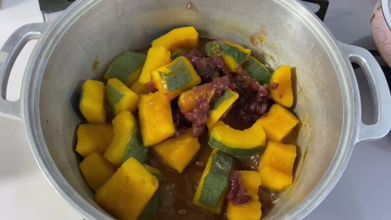 スクナカボチャで簡単いとこ煮を作ってみた🎃