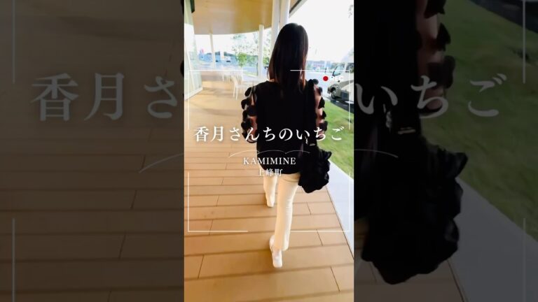 【カメラマン探訪】幸せぐるぐるイチゴ【道の駅かみみね】