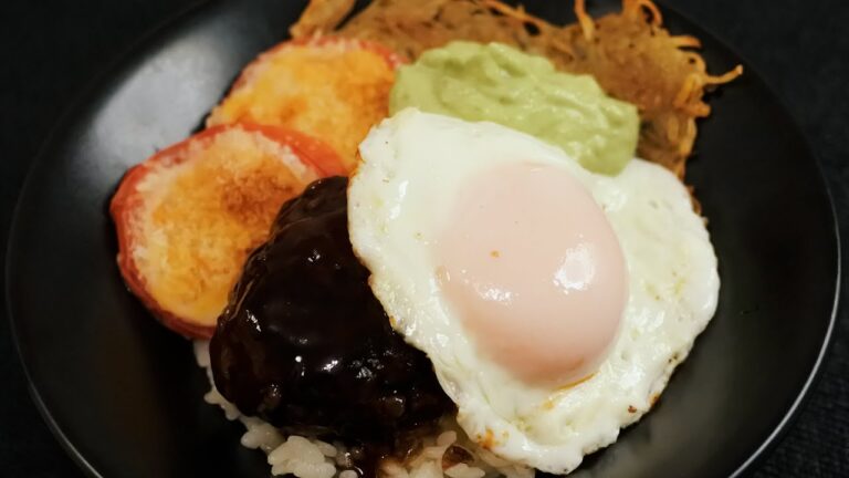 深夜に食べたいハイカロリーロコモコの作り方