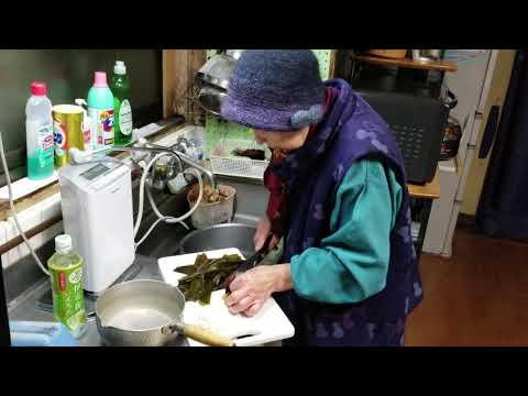 2019.01.15 ばぁちゃんの孫への料理教室 ばぁちゃん流 昆布巻き