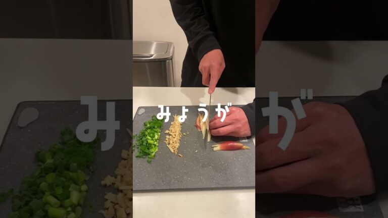 TikTokとインスタで330万回以上再生された塩なめろう　#Shorts