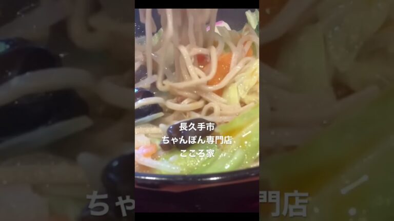 【ちゃんぽん】専門店