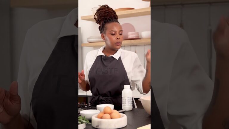 Valentine's Day mystery bag challenge: Motheba & Darren - Butternut-and-coconut crème brûlée