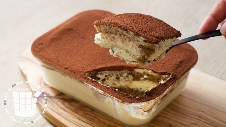✴︎ふんわりティラミスの作り方✴︎How to make Tiramisu✴︎ベルギーより#160