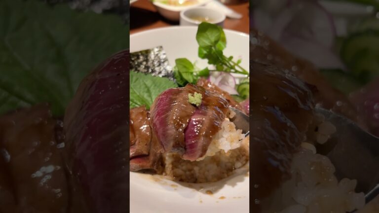 【滋賀】📍近江牛ダイニングOKAKI大津店 近江牛すき焼き丼￥1480(税込)熟成牛ステーキ丼￥ 1630(税込) #関西グルメ #滋賀グルメ #大津グルメ #関西ランチ #滋賀ランチ #大津ランチ