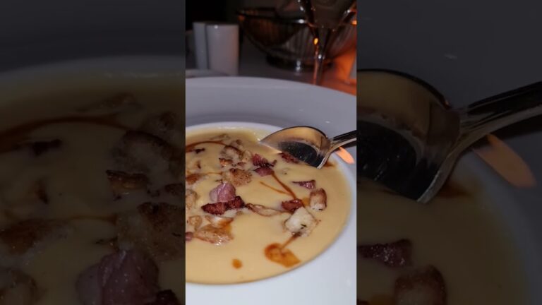 Pumpkin Soup Bacon