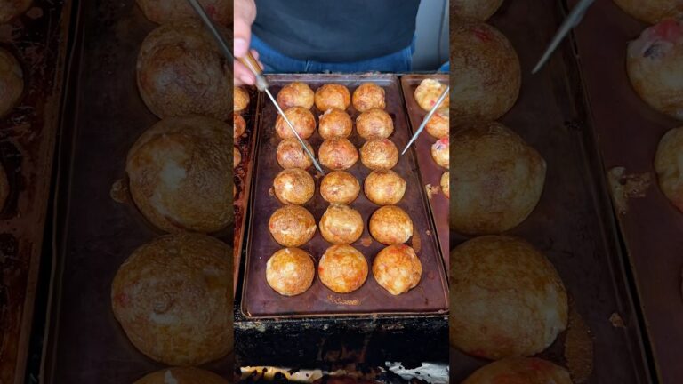 マヨネーズ好き必見の「マヨハラ」たこ焼き🐙#大好物は高カロリー #japan #japanesefood