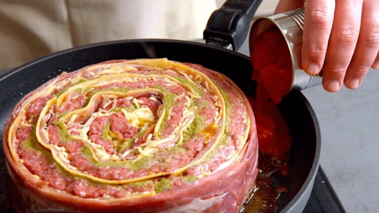 肉好きへ贈る！この巨大なラザニアのレシピは8人前