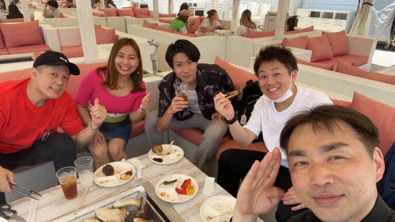 【豊洲バーベキュー】わっきーエンディゆっちーヒロ先生ココナッツ