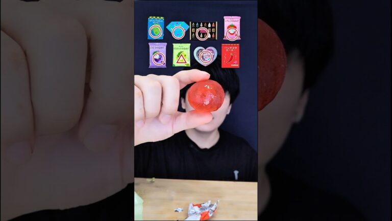 今話題のボンボン食べ比べてみた #shorts