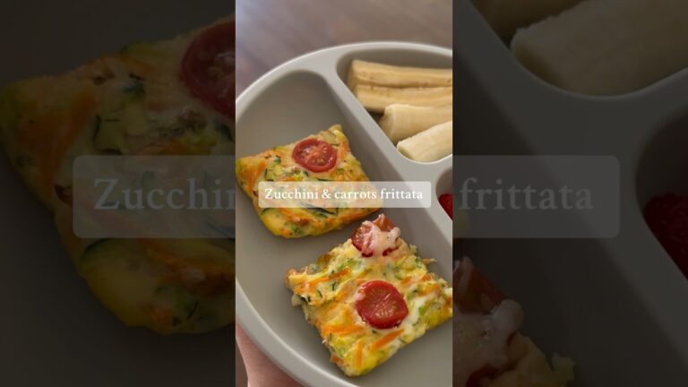 ✨ ZUCCHINI & CARROTS FRITTATA ✨
