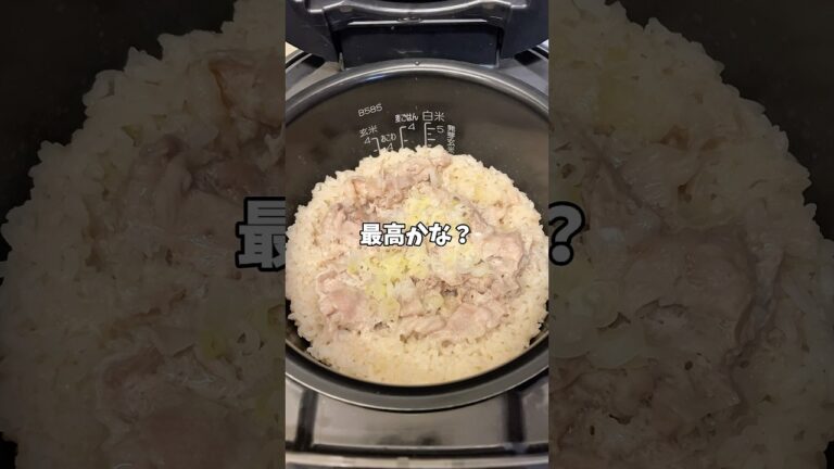 【簡単レシピ】炊飯器で作る豚肉ネギ塩丼【リピシリーズ】#簡単レシピ