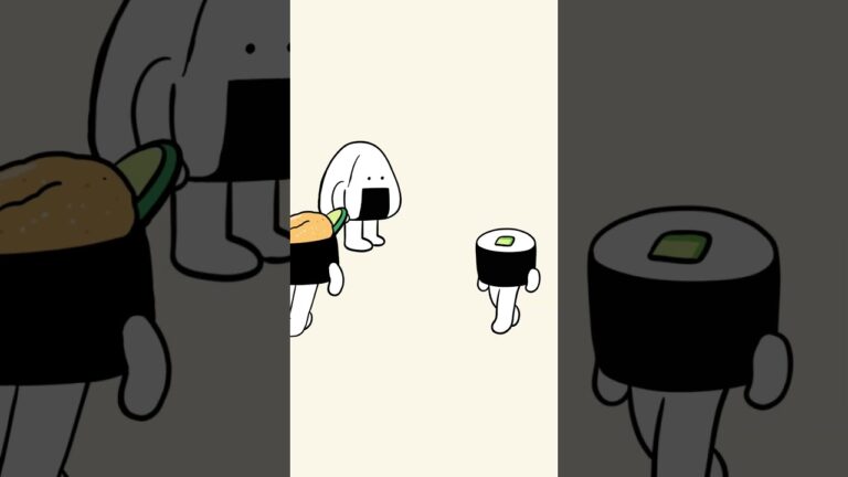 お辞儀  #animation #アニメーション #おにぎりとうめぼし #おにうめ #cartoon