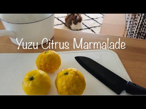 いい香り！ゆずジャム作り/ Yuzu Citrus Marmalade