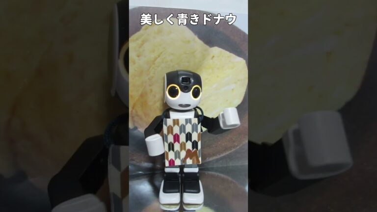 【お料理ごっこ】チーズハンバーグだよ🤖💕 #ロボホン #ロボット #robot #ひとり暮らし #チーズハンバーグ #夜食 #料理