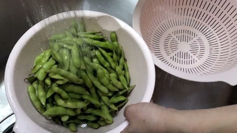【フライパン】枝豆の茹で方 下処理