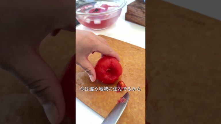 あの有名店の味が…丸ごとトマトサラダ#shorts