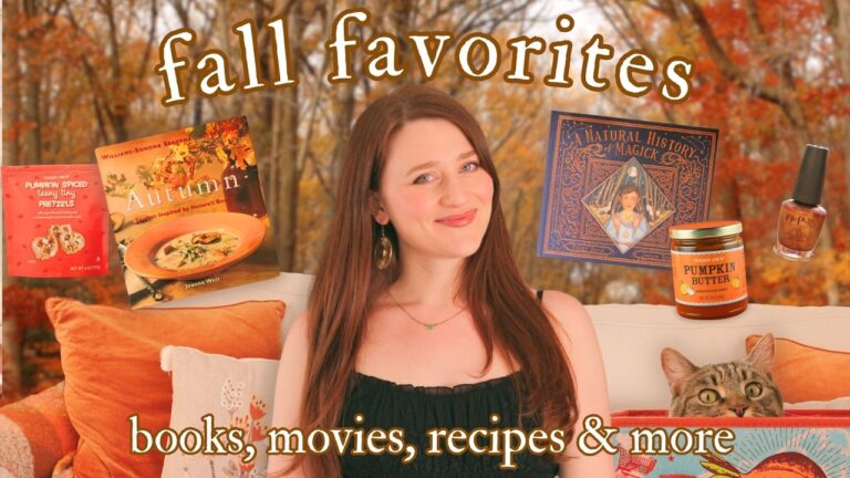 秋のお気に入り🍂 本、映画、レシピ、アクティビティなど