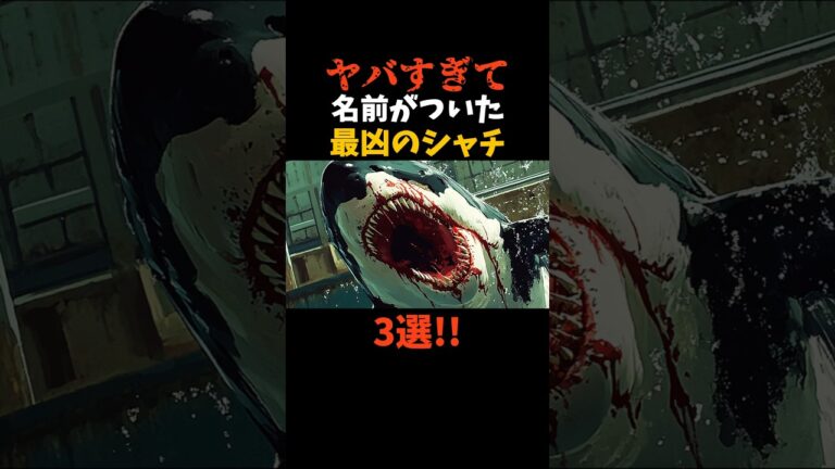 最凶すぎ個体名のあるシャチ3選#shorts