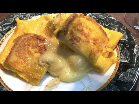 【韓国屋台風】チーズがとろ〜りフレンチトースト/韓国で人気/ワンパントースト